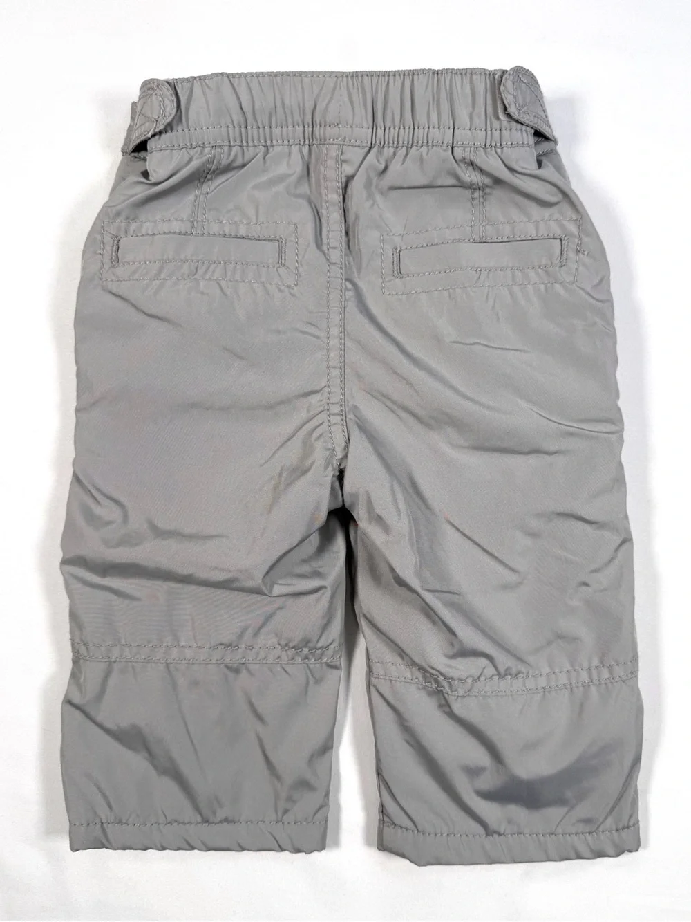GYMBOREE Vintage 2010 Baby Boys' Grey Cargo‎ Fleece Lined Pants Après Ski 3-6M